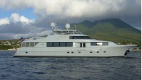 NEW MOON II - Anchored off Nevis